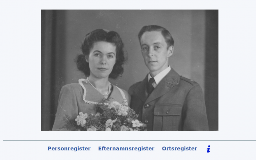 Disgen handledning - Släktpresentation för webbläsare - exempel.