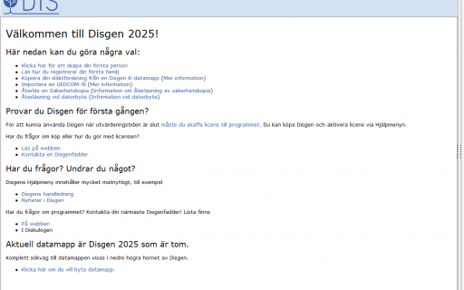 Välkommen till Disgen